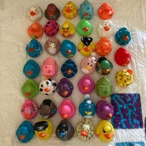 Colorful Assorted Rubber Ducks for Jeeps